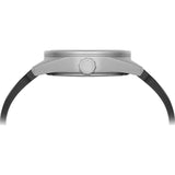 Tsovet JPT-NT42 Steel & Matte Black Watch | Black Rubber NT111040-45