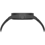 Tsovet JPT-NT42 Matte Black & White Watch | Black Rubber