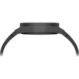 Tsovet JPT-NT42 Matte Black & White Watch | Black Rubber