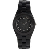 WeWood Odyssey Blackwood Wood Watch | Crystal Black