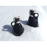 Orange Vessel Co. Stoneware Growler 64 oz. | Gloss Black