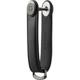 Orbitkey Leather Keychain | All Black LTHO-2-BKED