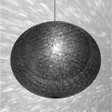 Yamagiwa Mayuhana 2 Pendant | Oval Black Aluminum YL-P2912B