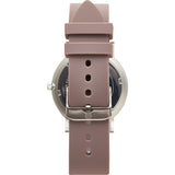 Shore Projects Poole Wtach with Silicone Strap | Silver / White / Grey S028S