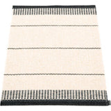 Pappelina Belle Woven Plastic Washable Rug With Double Folded Hemmed Edge