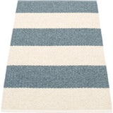 Pappelina Bob Woven Plastic Washable Rug With Double Folded Hemmed Edge