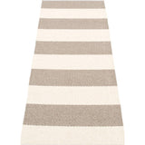 Pappelina Bob Woven Plastic Washable Rug With Double Folded Hemmed Edge