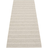 Pappelina Carl Woven Plastic Washable Rug With Double Folded Hemmed Edge