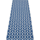 Pappelina Honey Woven Plastic Washable Rug With Double Folded Hemmed Edge