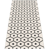 Pappelina Honey Woven Plastic Washable Rug With Double Folded Hemmed Edge