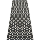 Pappelina Honey Woven Plastic Washable Rug With Double Folded Hemmed Edge