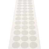 Pappelina Hugo Woven Plastic Washable Rug With Double Folded Hemmed Edge