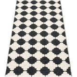 Pappelina Marre Woven Plastic Washable Rug With Double Folded Hemmed Edge