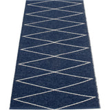 Pappelina Max Woven Plastic Washable Rug With Double Folded Hemmed Edge