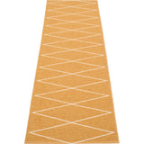 Pappelina Max Woven Plastic Washable Rug With Double Folded Hemmed Edge