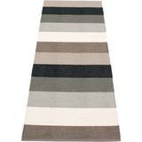 Pappelina Molly Woven Plastic Washable Rug With Double Folded Hemmed Edge