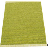 Pappelina Mono Woven Plastic Washable Rug With Double Folded Hemmed Edge