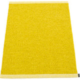 Pappelina Mono Woven Plastic Washable Rug With Double Folded Hemmed Edge