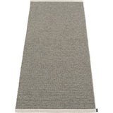 Pappelina Mono Woven Plastic Washable Rug With Double Folded Hemmed Edge