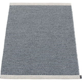 Pappelina Mono Woven Plastic Washable Rug With Double Folded Hemmed Edge