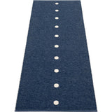 Pappelina Peg Woven Plastic Washable Rug With Double Folded Hemmed Edge