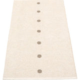 Pappelina Peg Woven Plastic Washable Rug With Double Folded Hemmed Edge