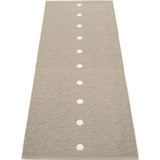 Pappelina Peg Woven Plastic Washable Rug With Double Folded Hemmed Edge