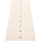 Pappelina Peg Woven Plastic Washable Rug With Double Folded Hemmed Edge