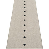 Pappelina Peg Woven Plastic Washable Rug With Double Folded Hemmed Edge