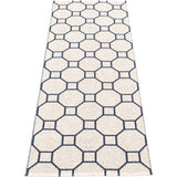 Pappelina Rakel Woven Plastic Washable Rug With Double Folded Hemmed Edge