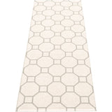 Pappelina Rakel Woven Plastic Washable Rug With Double Folded Hemmed Edge