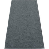Pappelina Svea Woven Plastic Washable Rug With Double Folded Hemmed Edge