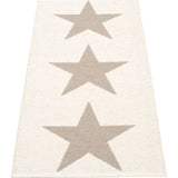 Pappelina Viggo One Woven Plastic Rug With Double Folded Hemmed Edge