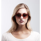 Triwa Ingrid Sunglasses | Peach SHAC173