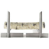 Conmoto Set of 2 Andirons by Peter Maly | Stainless Steel CO-PMAN