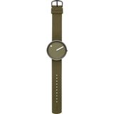 Picto 40mm Green Analog Watch | Silver/Green Silicone RD-43357