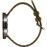 Picto 40mm Green Analog Watch | Silver/Green Silicone RD-43357