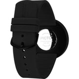 Rosendahl Picto 40mm Black Analog Watch | Black/Black Silicone RD-43361