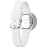Rosendahl Picto 30mm White Analog Watch | Silver/White Silicone RD-43363