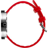 Rosendahl Picto 40mm Red Analog Watch | Silver/Red Silicone RD-43367