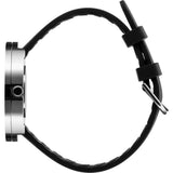 Rosendahl Picto 40mm Black Analog Watch | Silver/Black Silicone RD-43370