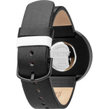Rosendahl Picto 40mm White Analog Watch | Black/Black Leather RD-43379