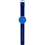 Picto 40mm Sky Blue Analog Watch | Stainless Steel/Blue Leather RD-43380