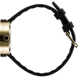 Picto 30mm Black Analog Watch | Gold/Black Silicone RD-43385