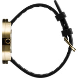 Picto 40mm Black Analog Watch | Gold/Black Silicone RD-43387