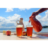 Orange Vessel Co. Stoneware Growler 64 oz. | Orange