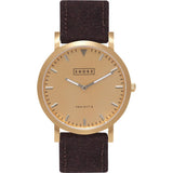 Shore Projects Abersoch Watch with Wool Strap | Chocolate W007S035G