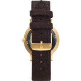 Shore Projects Abersoch Watch with Wool Strap | Chocolate W007S035G