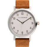 The Horse Original 2.0 Silver Watch | Tan