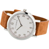 The Horse Original 2.0 Silver Watch | Tan